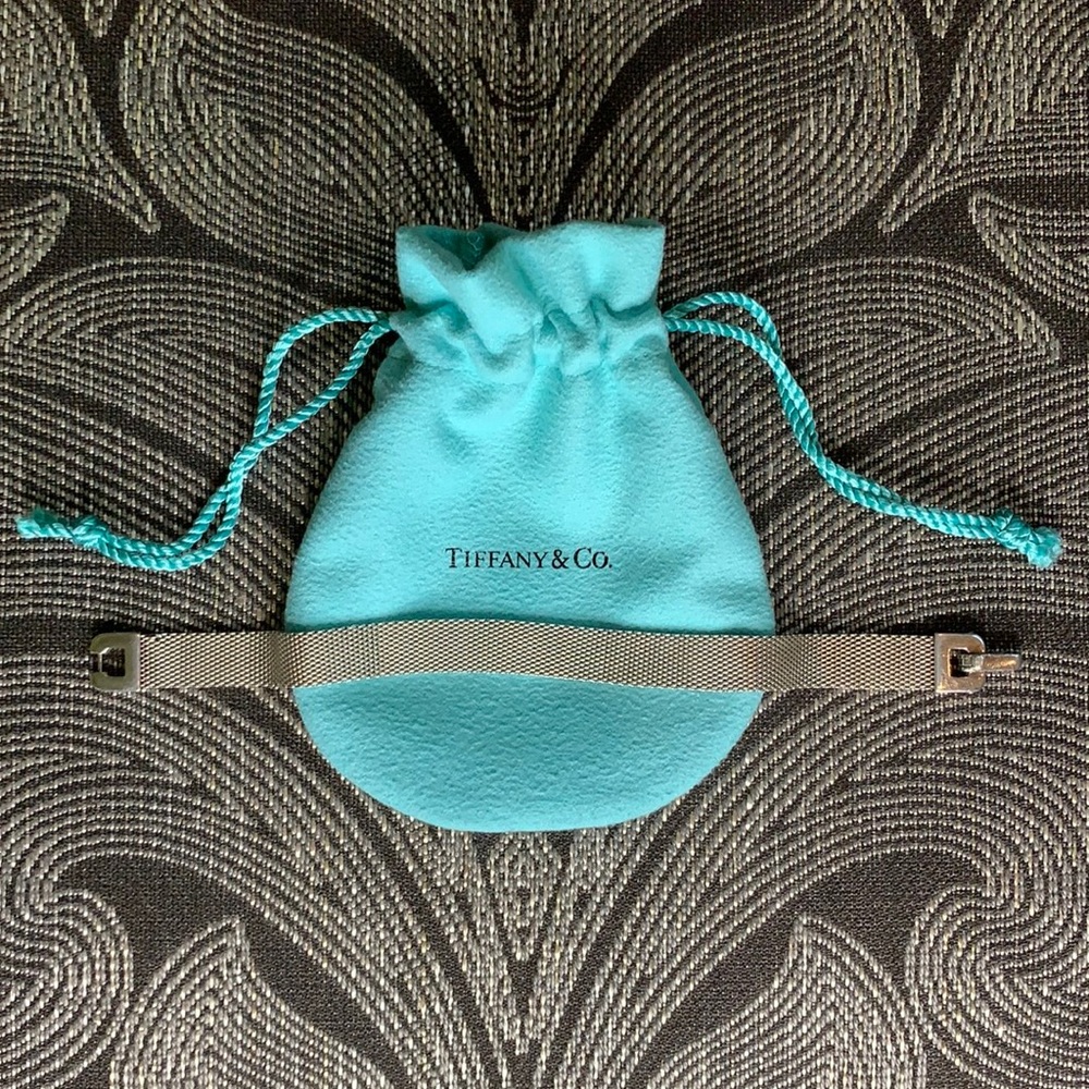 Tiffany & Co Somerset Mesh Buckle Bracelet - Rare